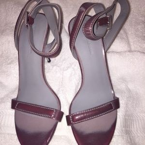 ALEXANDER WANG Antonia Beet Brush off sandals Size